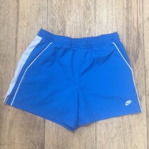 Blue Retro Style Nike shorts
